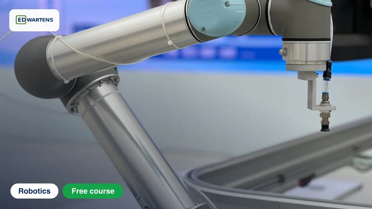 Universal Robots Cobot Programming with PolyScope course cover